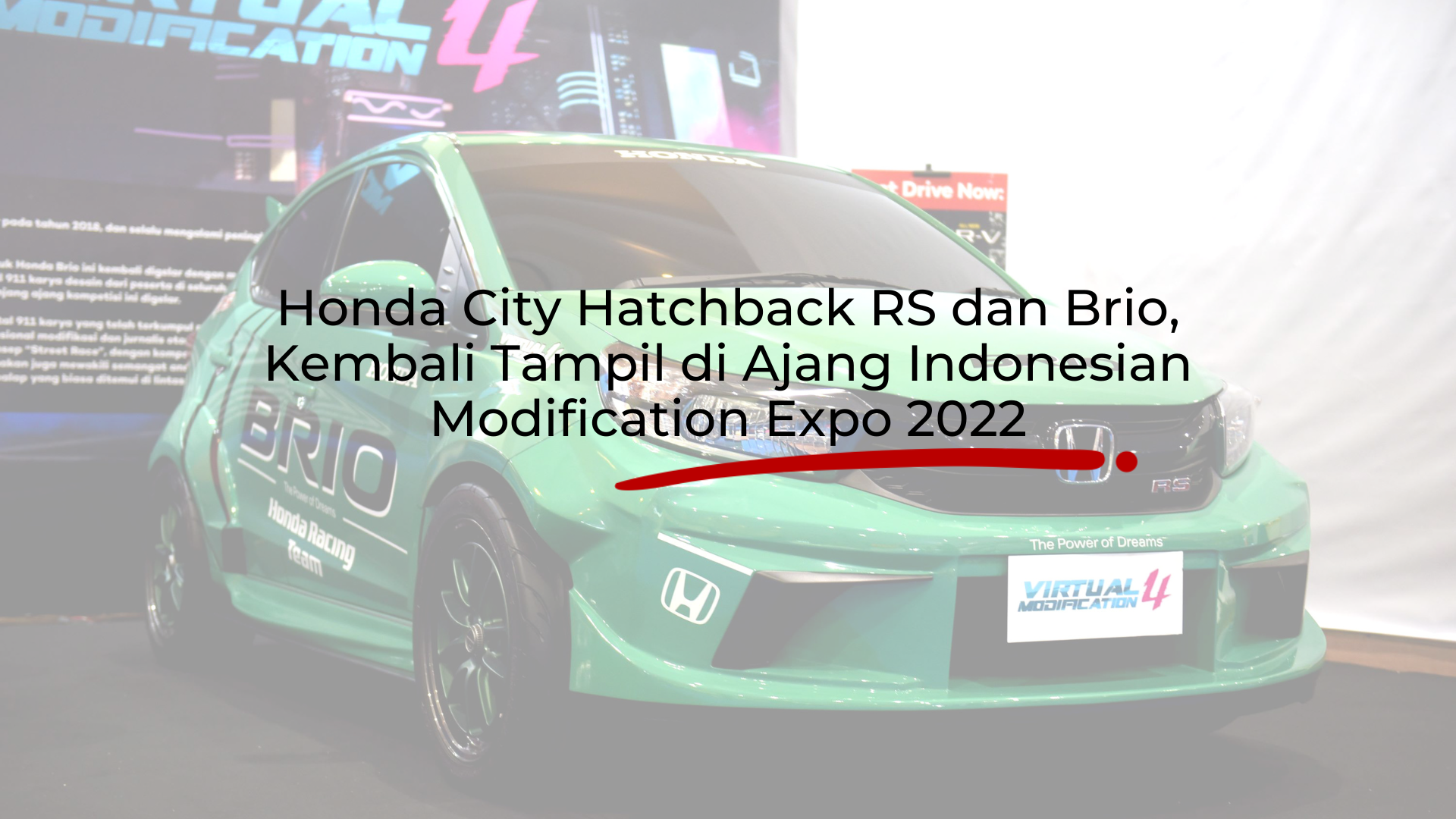 Tampilkan City Hatchback Rs Dan Brio Modifikasi Honda Kembali Hadir Di