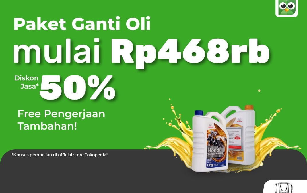 GANTI OLI TOKOPEDIA