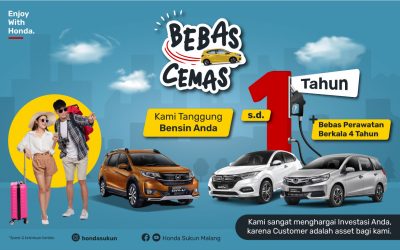 BEBAS CEMAS: Kami tanggung bensin kamu 1 tahun!