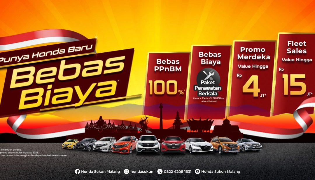 Merayakan Bulan Kemerdekaan Bersama Honda!