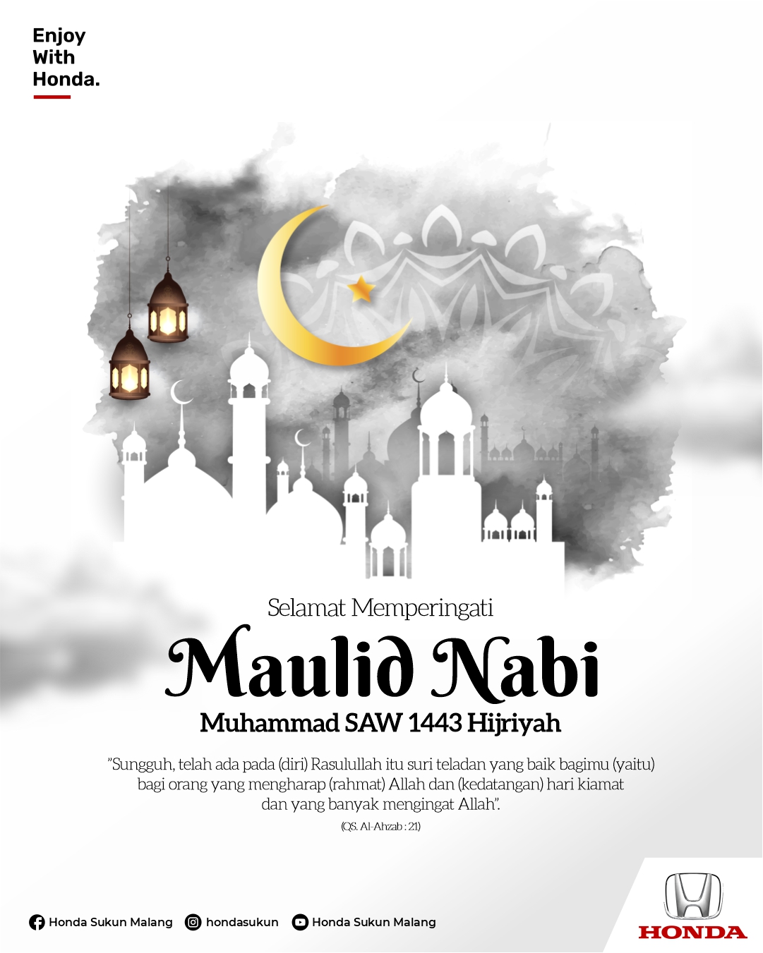 selamat memperingati hari maulid nabi 1443 h