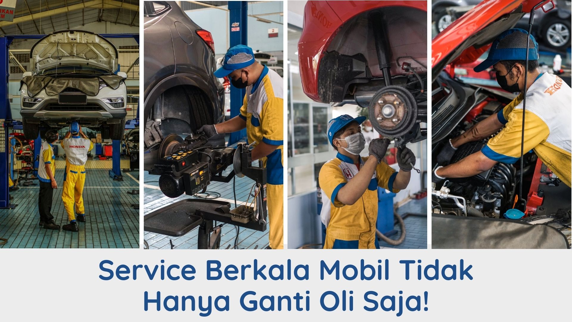 Service Berkala mobil Honda di Honda Sukun Malang