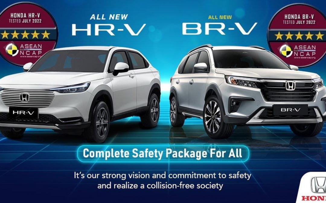 All New HR-V dan BR-V Rating Tertinggi Uji Tabrak
