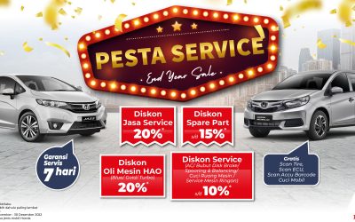 JELANG AKHIR TAHUN, ADA PROMO SERVICE BIKIN AKHIR TAHUN MAKIN HEMAT