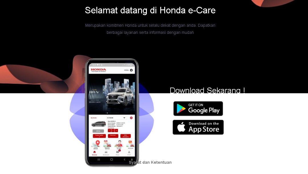 Cara Install dan Registrasi Honda e – Care