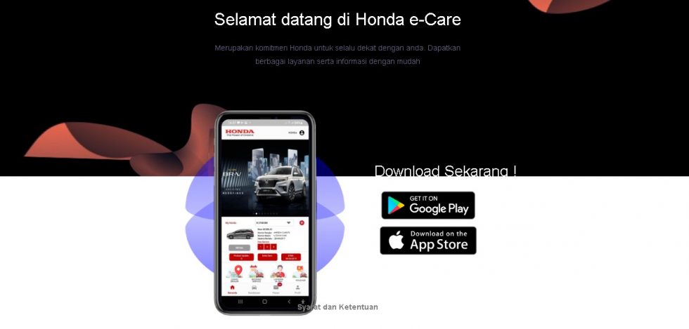 Cara Install Dan Registrasi Honda E - Care - Honda Sukun Malang