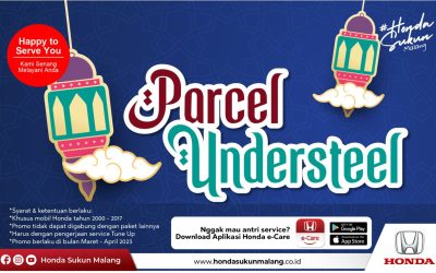 DAPATKAN POTONGAN DISKON, PROMO SERVICE PARCEL UNDERSTEEL KAKI KAKI MOBIL