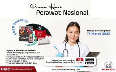 PERINGATI HARI PERAWAT NASIONAL, HONDA SUKUN MALANG HADIRKAN PROMO SERVICE