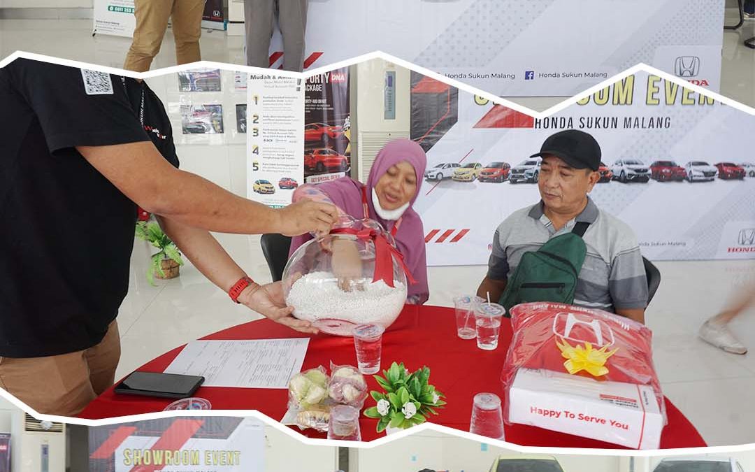 SHOWROOM EVENT BERSAMA HONDA SUKUN MALANG PADA 12 MEI 2023