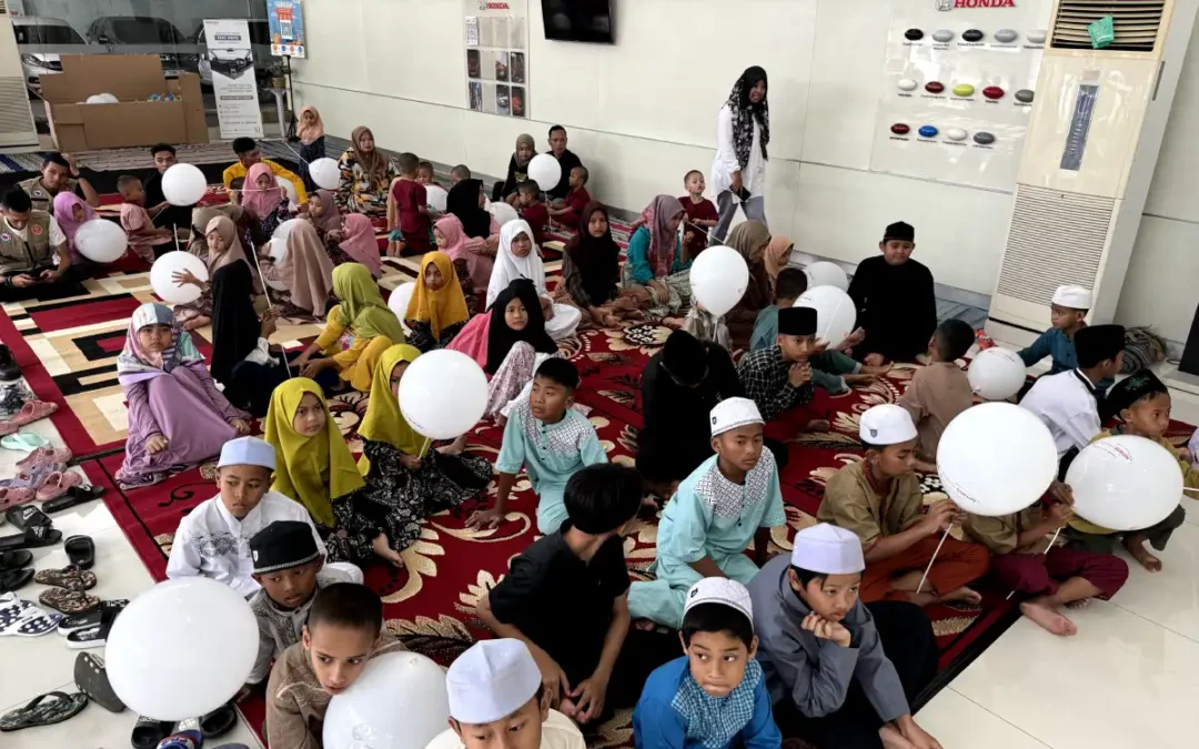 Gelar Buka Puasa Bersama, Honda Sukun Malang Undang Yayasan Peduli Kasih KNDJH