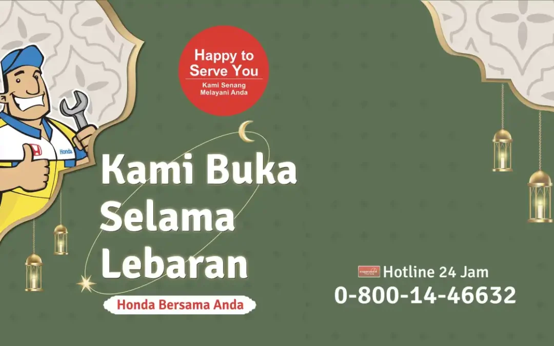 Kabar Baik! Jangan Khawatir Saat Mudik, Honda Siaga Tetap Buka Selama Lebaran