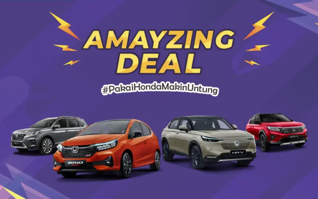 aMAYzing Deal! Waktu yang Tepat Membeli Mobil Impianmu, DP Rendah Mulai 5 Juta