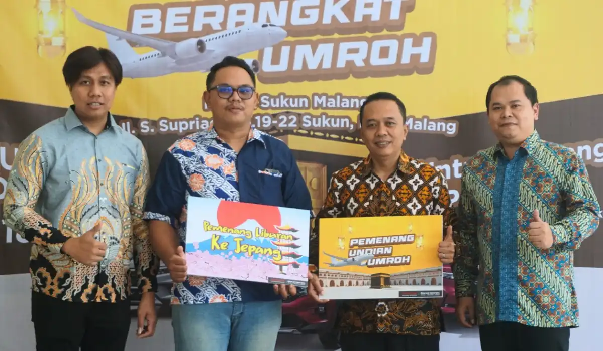 Akhirnya! Honda Sukun Malang Sukses Gelar Pengundian Doorprize Beli Mobil Honda Berangkat Umroh