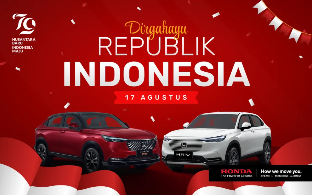 Selamat Hari Kemerdekaan ke-79 Republik Indonesia dari Honda Sukun Malang!