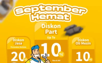 September Hemat: Diskon Besar Makin Hemat! Promo Service Mobil hingga 20%