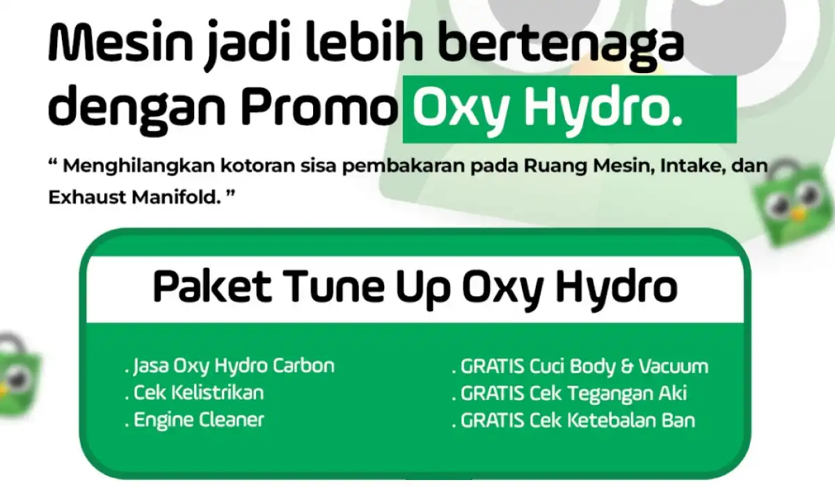 Paket Tune Up Oxy Hydro: Solusi untuk Mesin Lebih Bertenaga!