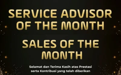 Best Sales dan Best Service Advisor of the Month Honda Sukun Malang November 2024