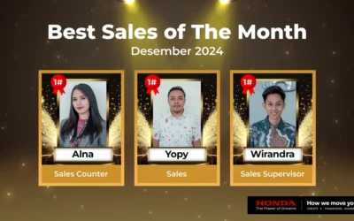 Honda Sukun Malang: Sales of The Month Desember 2024, Selamat!