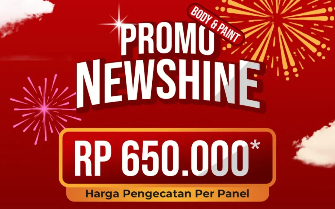 Promo Body Paint NEWSHINE: Perbarui Tampilan Mobil Anda dengan Harga Spesial!