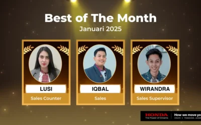 Best of The Month Januari 2025: Honda Sukun Malang Apresiasi Kinerja Terbaik