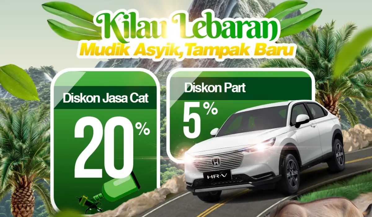 Promo Body Paint Mobil Kilau Lebaran: Mudik Asyik, Tampak Baru!