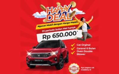 HAPPY DEAL Cat Body Mobil: Ngecat Mobil dengan Harga Happy di Honda Sukun Malang