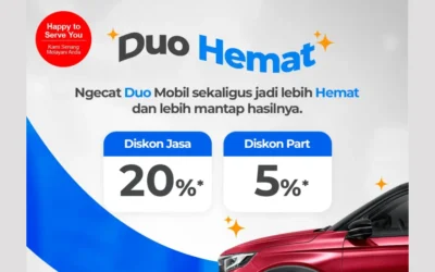 Promo DUO HEMAT dari Honda Sukun Malang: Cat Mobil Honda Past Hemat!