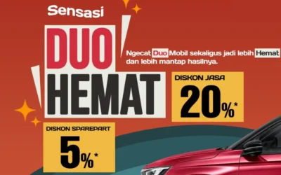 Promo DUO HEMAT Honda Sukun Malang: Diskon Cat Mobil hingga 20%!
