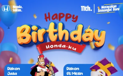 Happy Birthday Honda-ku! Promo Spesial HUT Honda di Honda Sukun Malang