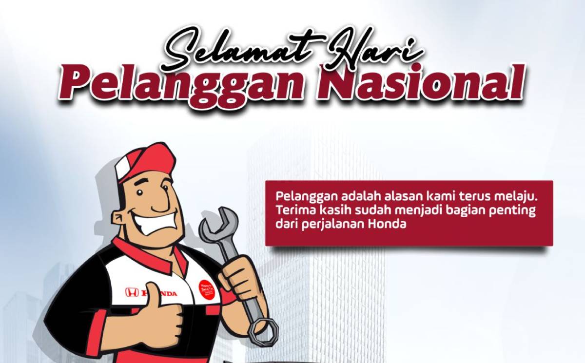 Senyum Pelanggan, Kebanggaan Kami! Honda Sukun Malang Rayakan Hari Pelanggan Nasional 2025 Penuh Cinta & Apresiasi!
