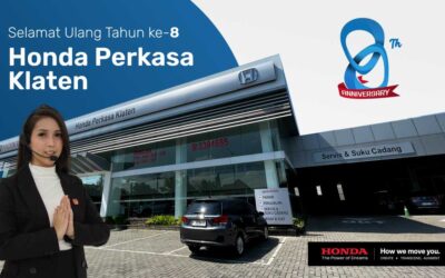Selebrasi 8 Tahun Dedikasi: Honda Perkasa Klaten Terus Melaju Melampaui Batas!