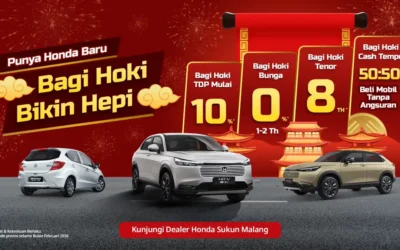 Punya Honda Baru Februari 2026 Saatnya Bagi Hoki Bikin Hepi di Honda Sukun Malang