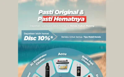 Pasti Original dan Pasti Hematnya Nikmati Diskon Suku Cadang 10 Persen di Honda Sukun Malang Selama Februari 2026