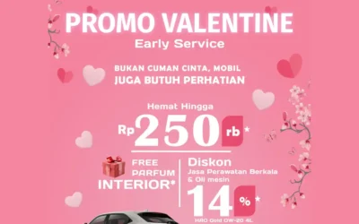 Valentine Early Service Honda Sukun Malang Hemat Hingga 250 Ribu dan Gratis Parfum Interior