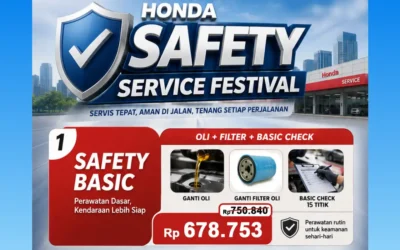 Promo Honda Safety Service Festival Malang: Paket Servis Aman Mulai 678 Ribu Sepanjang September 2026