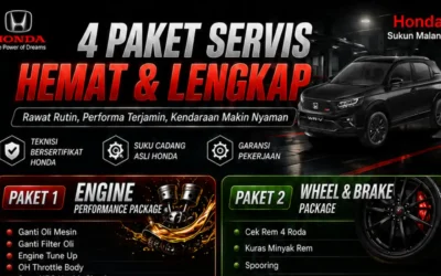 Servis Mobil Makin Hemat dan Lengkap di Honda Sukun Malang: 4 Pilihan Paket Servis Mulai 700 Ribuan