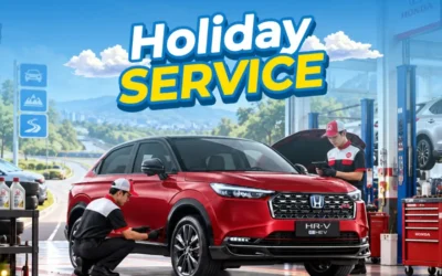 Liburan Akhir Tahun Tenang Tanpa Cemas: Promo Service Mobil Holiday Service di Honda Sukun Malang Bertabur Diskon dan Gratis Oli